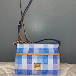 Dooney & Bourke Crossbody Blue Gingham Bag